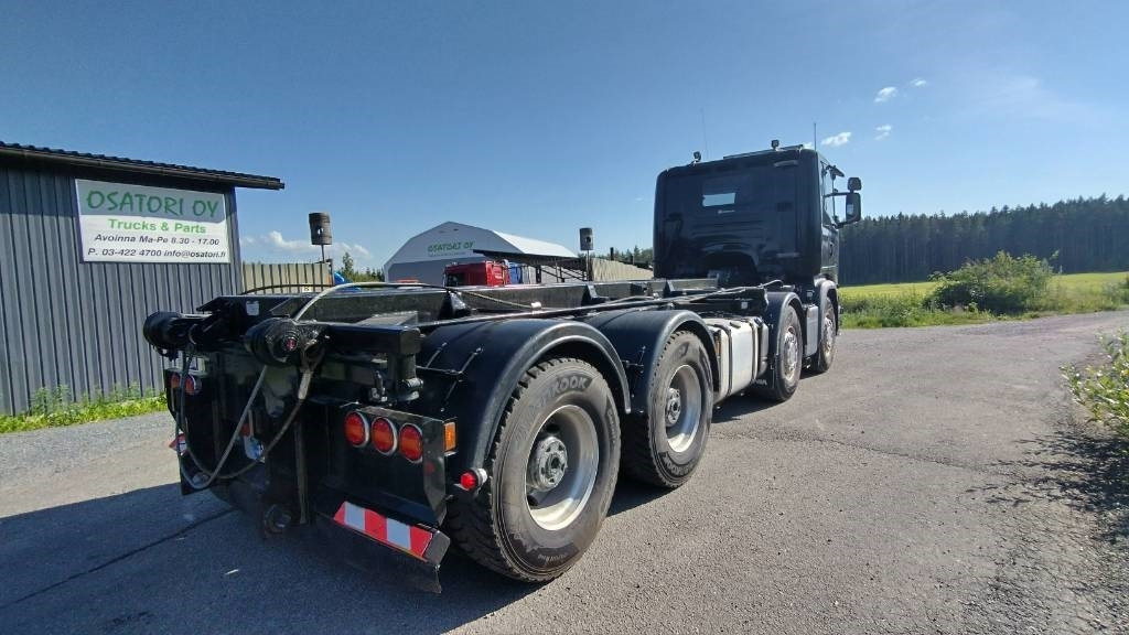 Scania R490 8x4 multilift vaijerilaite,napaperät - Truk skip loader: gambar 5 Scania R490 8x4 multilift vaijerilaite,napaperät - Truk skip loader: gambar 5