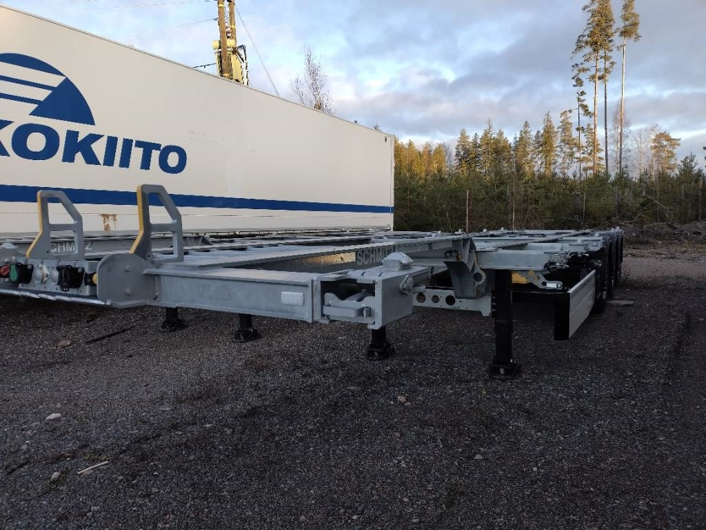Schmitz Hanhenkaula kontti kärry, jatkoperä,sinkitty UUSI - Semi-trailer pengangkut mobil: gambar 1 Schmitz Hanhenkaula kontti kärry, jatkoperä,sinkitty UUSI - Semi-trailer pengangkut mobil: gambar 1
