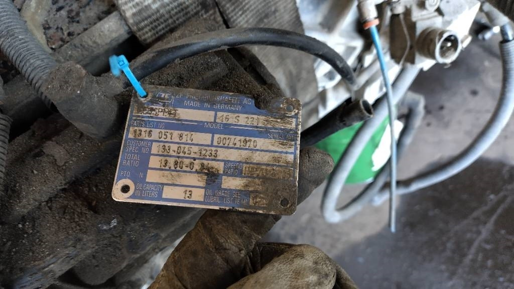 ZF 16s221 vaihteisto - Gearbox untuk Truk: gambar 3 ZF 16s221 vaihteisto - Gearbox untuk Truk: gambar 3