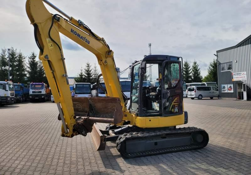 Ekskavator perayap Komatsu PC55MR-3 / SPROWADZONA / 4 380 MTH: gambar 13