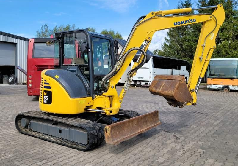 Komatsu PC55MR-3 / SPROWADZONA / 4 380 MTH - Ekskavator perayap: gambar 2 Komatsu PC55MR-3 / SPROWADZONA / 4 380 MTH - Ekskavator perayap: gambar 2