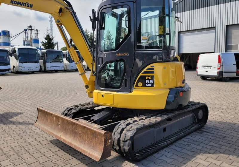 Ekskavator perayap Komatsu PC55MR-3 / SPROWADZONA / 4 380 MTH: gambar 12