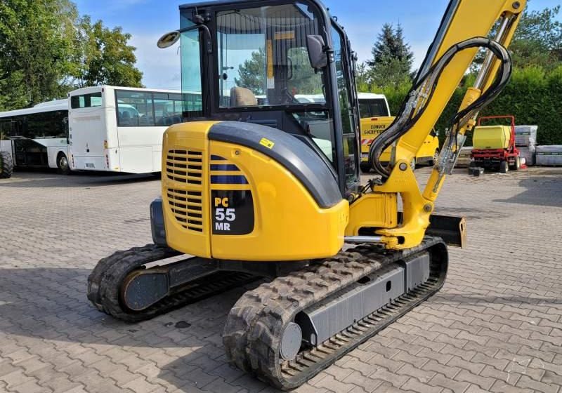 Ekskavator perayap Komatsu PC55MR-3 / SPROWADZONA / 4 380 MTH: gambar 6