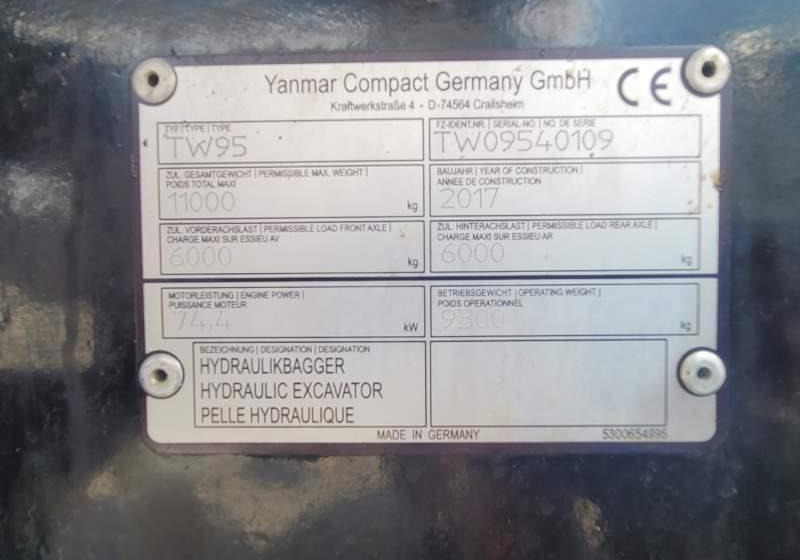 Schaeff TW95 / SPROWADZONA Z FRANCJI/ 6 500 MTH - Ekskavator roda: gambar 2 Schaeff TW95 / SPROWADZONA Z FRANCJI/ 6 500 MTH - Ekskavator roda: gambar 2