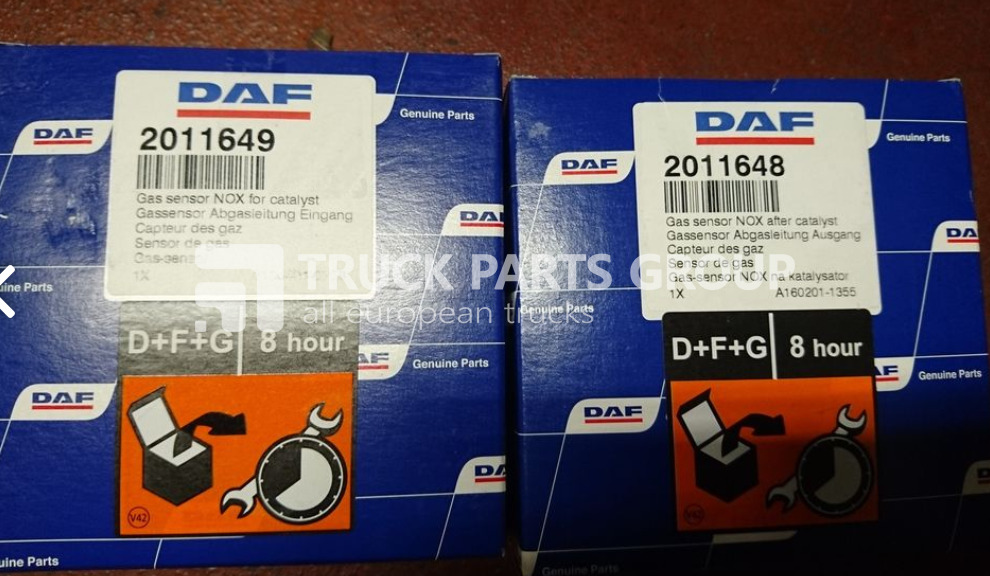 DAF 105XF, 106XF EURO 5, EURO 6, NOX sensor before the catalyst, aft control unit - Sensor untuk Truk: gambar 2 DAF 105XF, 106XF EURO 5, EURO 6, NOX sensor before the catalyst, aft control unit - Sensor untuk Truk: gambar 2