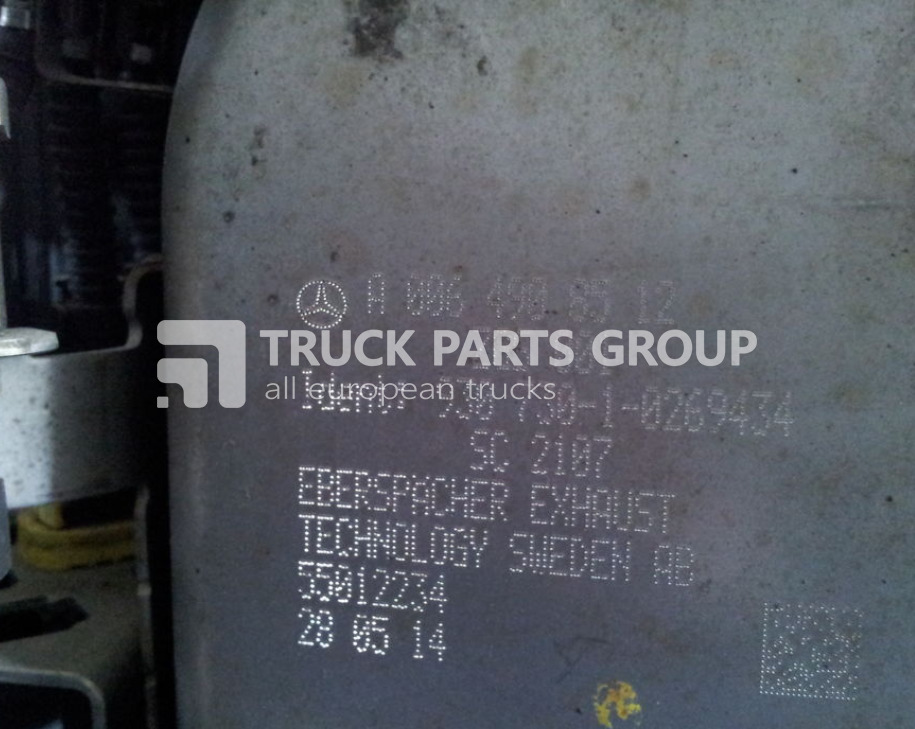 MERCEDES-BENZ Actors MP4 EURO5, EURO6 catalyst, exhaust system, catalysator 00 catalyst - Konverter katalitik untuk Truk: gambar 3 MERCEDES-BENZ Actors MP4 EURO5, EURO6 catalyst, exhaust system, catalysator 00 catalyst - Konverter katalitik untuk Truk: gambar 3