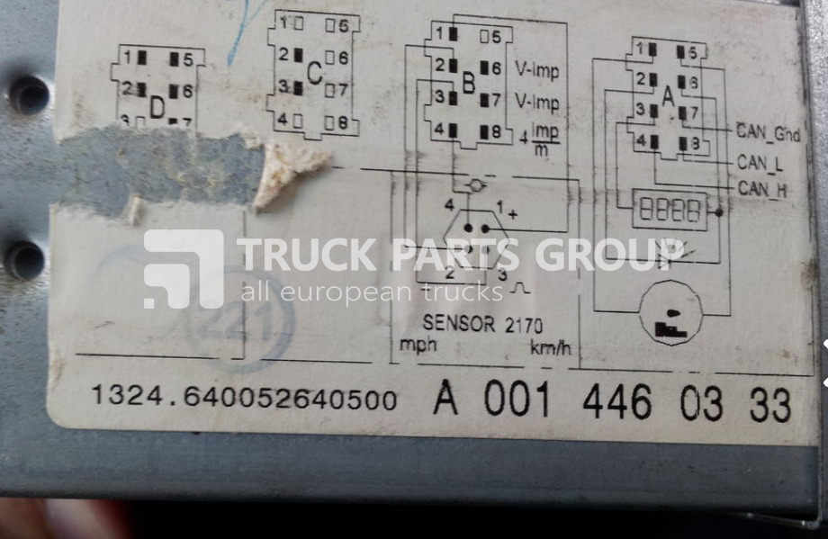 Mercedes-Benz Tachograph, tacho , MAN, DAF, VOLVO, IVECO, TYPE 1324, VDO, KENZ - Tachographs untuk Truk: gambar 2 Mercedes-Benz Tachograph, tacho , MAN, DAF, VOLVO, IVECO, TYPE 1324, VDO, KENZ - Tachographs untuk Truk: gambar 2