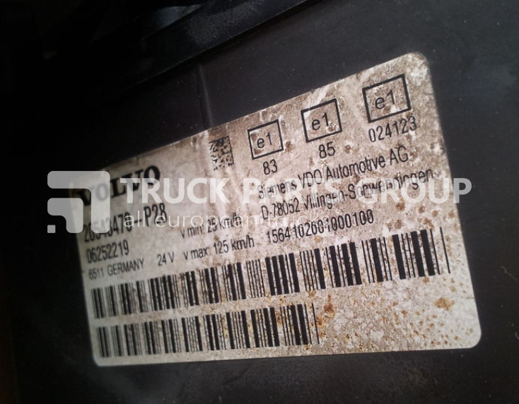VOLVO FH12, FH13, FM12, FM13, EURO3, EURO4 EURO5 emission instrument p dashboard - Dasbor untuk Truk: gambar 4 VOLVO FH12, FH13, FM12, FM13, EURO3, EURO4 EURO5 emission instrument p dashboard - Dasbor untuk Truk: gambar 4