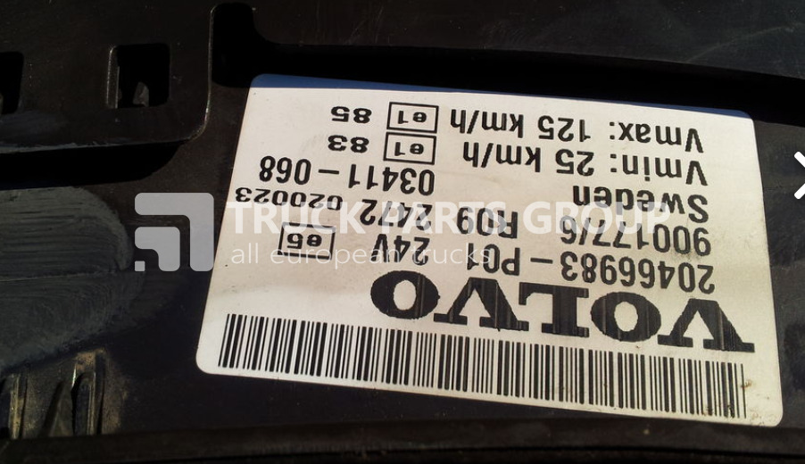 VOLVO FH12, combination kit, instrument panel, dashboard 20739274 - Dasbor untuk Truk: gambar 5 VOLVO FH12, combination kit, instrument panel, dashboard 20739274 - Dasbor untuk Truk: gambar 5