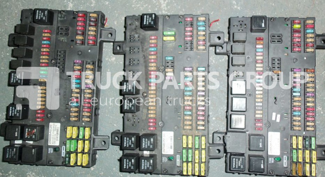 VOLVO FH13, FM13, EURO 4, EURO 5 emission fuse and relay centre, centr fuse block - Sekring untuk Truk: gambar 1 VOLVO FH13, FM13, EURO 4, EURO 5 emission fuse and relay centre, centr fuse block - Sekring untuk Truk: gambar 1
