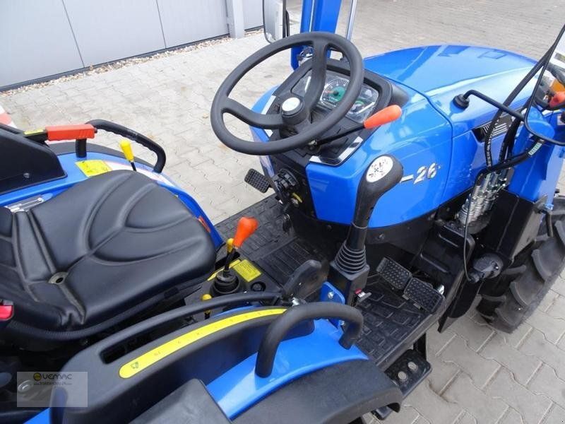 Traktor kompak baru Solis Solis 26 26PS Traktor Schlepper Allrad Frontlader NEU: gambar 8