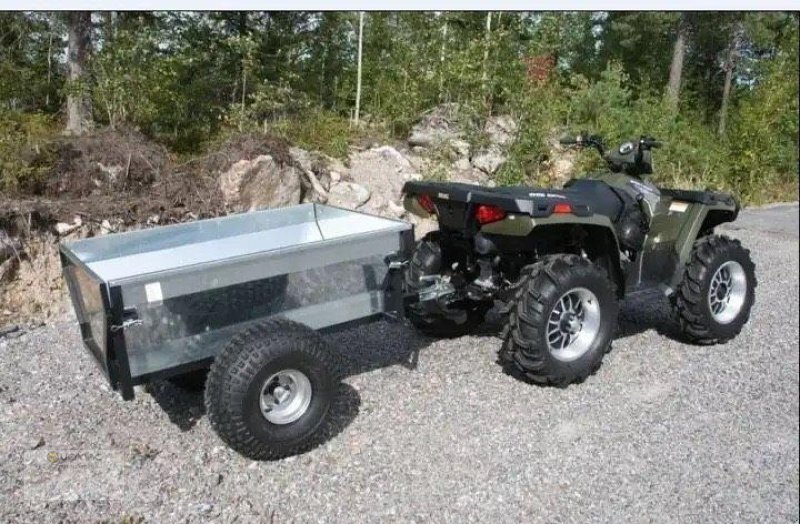 Vemac Anhänger ATV TR500 500kg Kipper Heckkipper Quad Traktor PKW - Trailer jungkit: gambar 3 Vemac Anhänger ATV TR500 500kg Kipper Heckkipper Quad Traktor PKW - Trailer jungkit: gambar 3