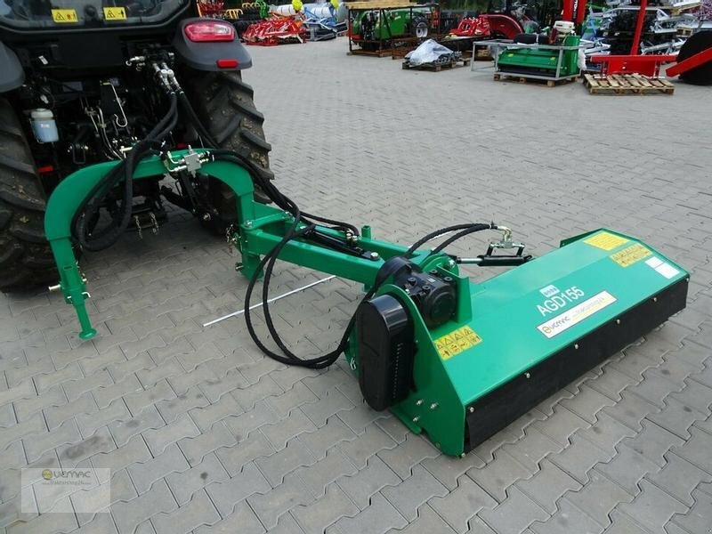 Mesin pemotong ambang baru Vemac Böschungsmulcher Geo AGD175 175cm Mulcher Seitenmulcher Mäher NEU: gambar 18
