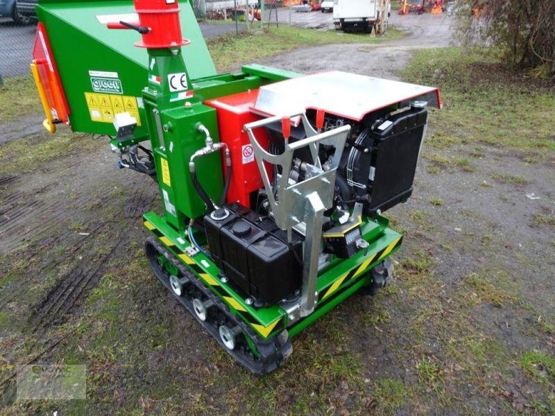 Pemotong kayu baru Vemac CIP1200 Holzhäcksler Holzschredder Häcksler Diesel Kette NEU: gambar 13