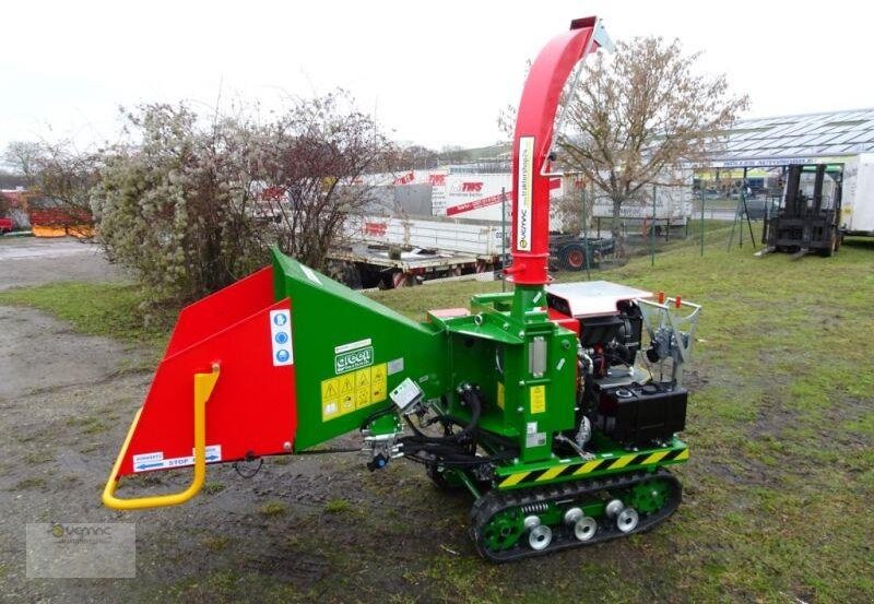 Pemotong kayu baru Vemac CIP1200 Holzhäcksler Holzschredder Häcksler Diesel Kette NEU: gambar 7