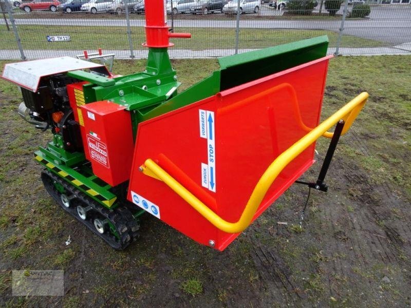 Pemotong kayu baru Vemac CIP1200 Holzhäcksler Holzschredder Häcksler Diesel Kette NEU: gambar 21
