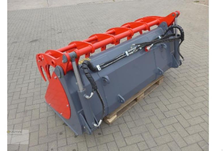 Peralatan silo baru Vemac Greifschaufel Silageschaufel Holzgreifer Forstzange 200cm NEU: gambar 6