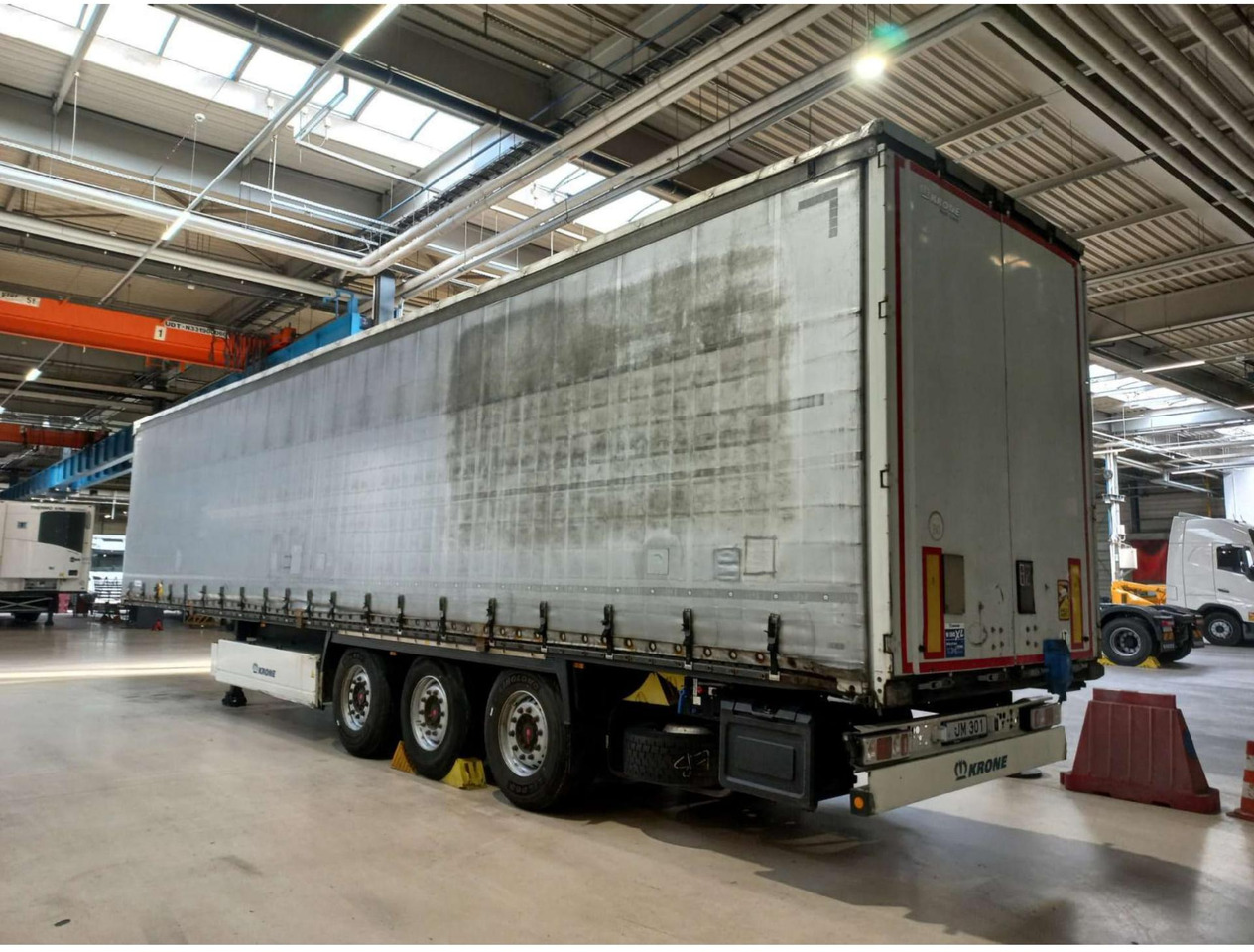 2018 Krone SDP Profi Liner Standard Lifting Axle - Semi-trailer dengan terpal samping: gambar 3 2018 Krone SDP Profi Liner Standard Lifting Axle - Semi-trailer dengan terpal samping: gambar 3