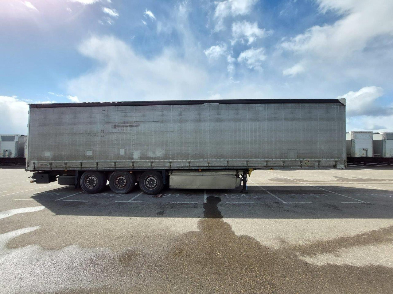 Semi-trailer dengan terpal samping 2019 Schmitz Cargobull SCS24/L Lifting Axle: gambar 7