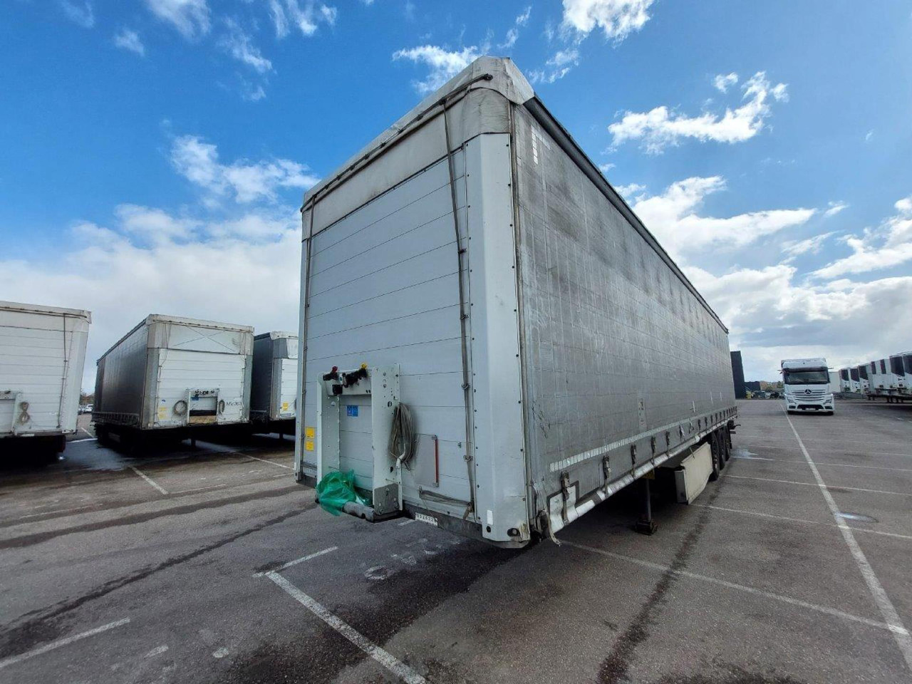 Semi-trailer dengan terpal samping 2019 Schmitz Cargobull SCS24/L Lifting Axle: gambar 12