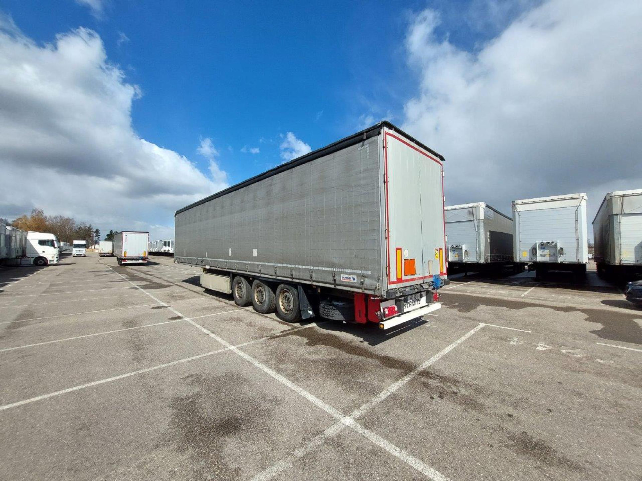 Semi-trailer dengan terpal samping 2019 Schmitz Cargobull SCS24/L Lifting Axle: gambar 10