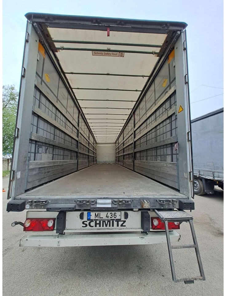 Semi-trailer dengan terpal samping 2019 Schmitz Cargobull SCS24/L Lifting Axle: gambar 11