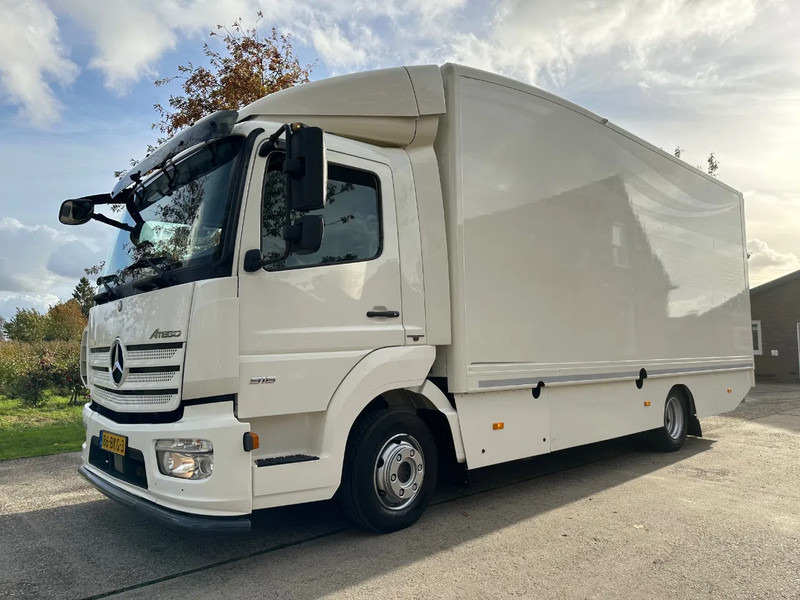 Mercedes-Benz Atego 916 / NL TRUCK / EURO 6 / TOP CONDITION!! / ELEC. SLIDING DOOR+DOUBLE SIDE DOOR+STEP / NEW TACHO - Truk box: gambar 1 Mercedes-Benz Atego 916 / NL TRUCK / EURO 6 / TOP CONDITION!! / ELEC. SLIDING DOOR+DOUBLE SIDE DOOR+STEP / NEW TACHO - Truk box: gambar 1