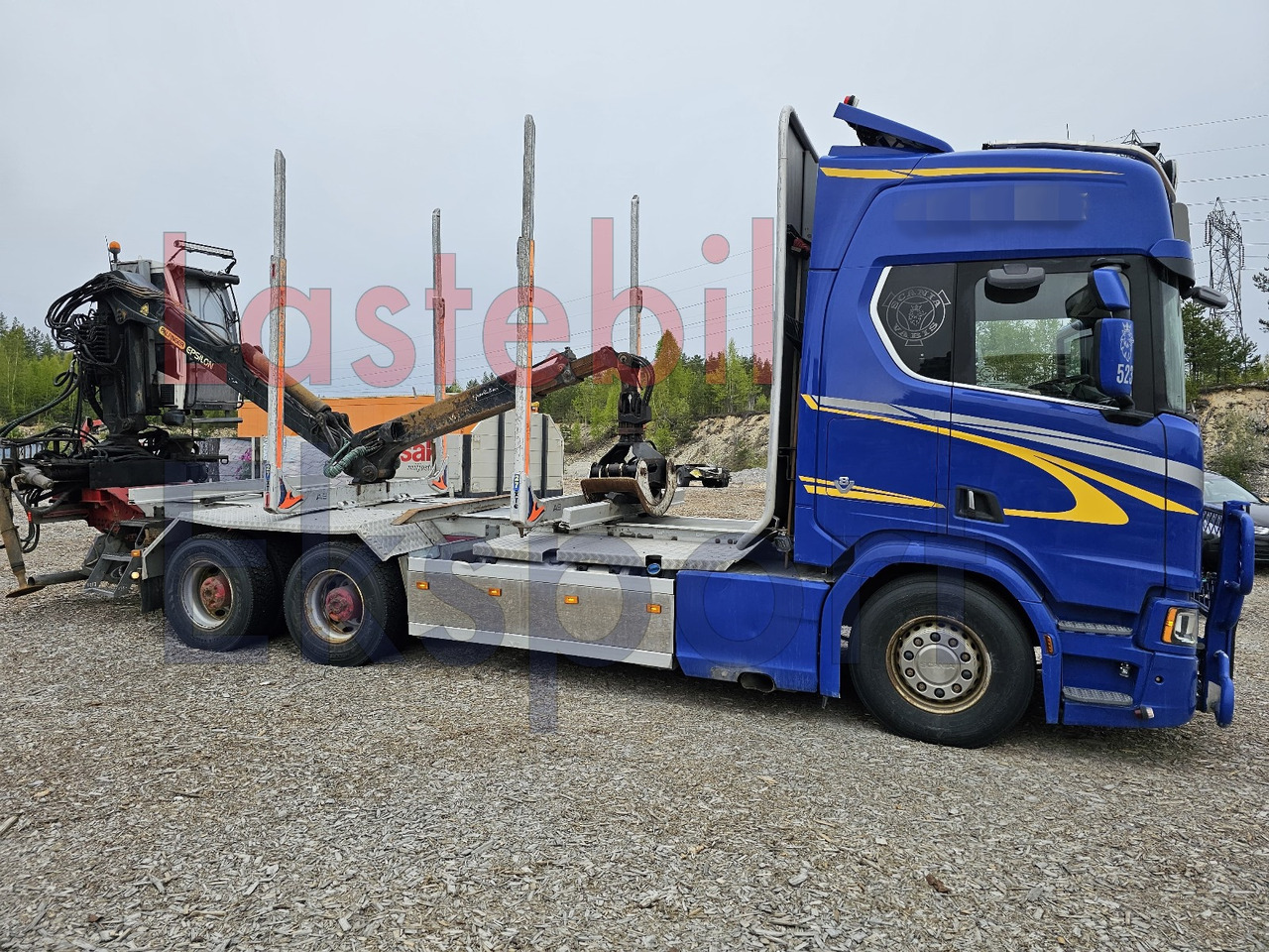 Scania R650 - Truk logging, Truk derek: gambar 1 Scania R650 - Truk logging, Truk derek: gambar 1