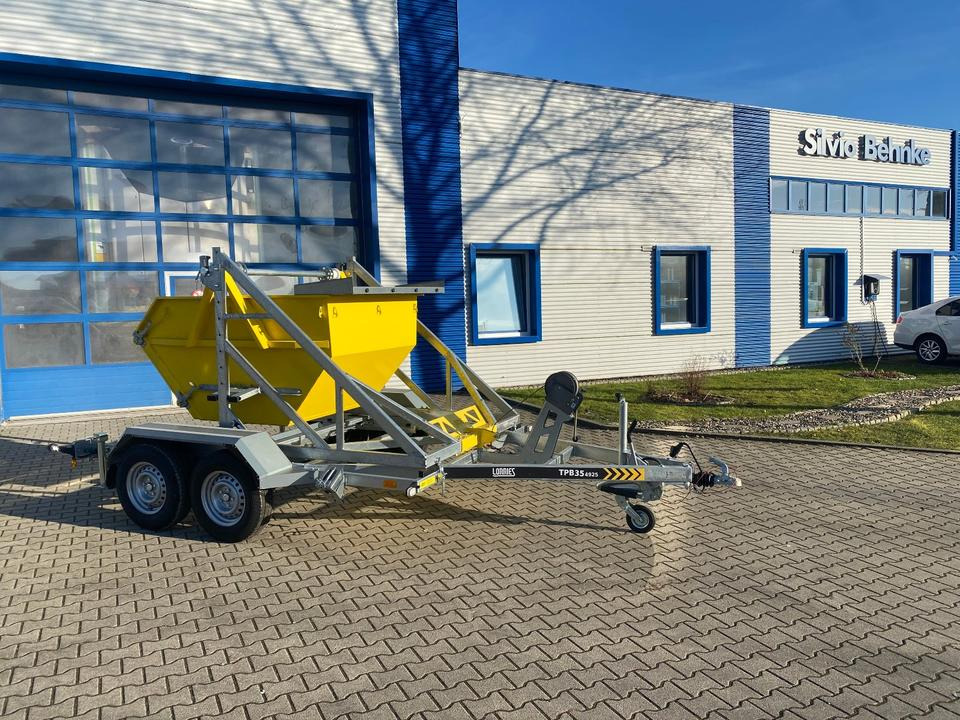 Lorries Kabelanhänger mit Baucontainer 3500KG *INKL.19% MWST*SOFORT VERFÜGBAR!* - Trailer kabel: gambar 1 Lorries Kabelanhänger mit Baucontainer 3500KG *INKL.19% MWST*SOFORT VERFÜGBAR!* - Trailer kabel: gambar 1