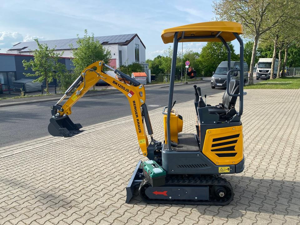 Minibagger BK1250JS + Schaufelpaket *INKL.19% MWST*KUBOTA*BERGER KRAUS*JOYSTICK*SOFORT!* - Ekskavator mini: gambar 2 Minibagger BK1250JS + Schaufelpaket *INKL.19% MWST*KUBOTA*BERGER KRAUS*JOYSTICK*SOFORT!* - Ekskavator mini: gambar 2