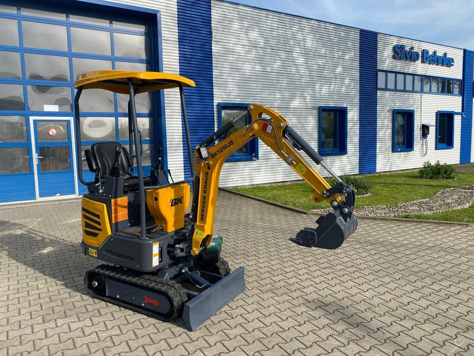 Minibagger BK1250JS + Schaufelpaket *INKL.19% MWST*KUBOTA*BERGER KRAUS*JOYSTICK*SOFORT!* - Ekskavator mini: gambar 5 Minibagger BK1250JS + Schaufelpaket *INKL.19% MWST*KUBOTA*BERGER KRAUS*JOYSTICK*SOFORT!* - Ekskavator mini: gambar 5