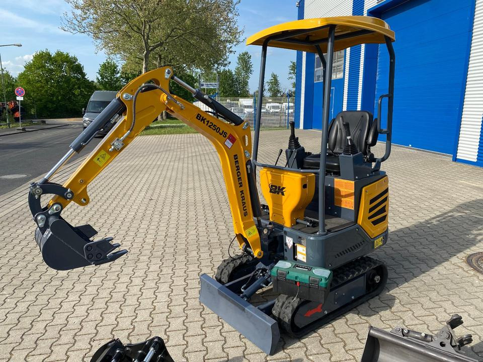 Minibagger BK1250JS + Zubehör *INKL.19% MWST*KUBOTA*BERGER KRAUS*JOYSTICK*SOFORT!* - Ekskavator mini: gambar 4 Minibagger BK1250JS + Zubehör *INKL.19% MWST*KUBOTA*BERGER KRAUS*JOYSTICK*SOFORT!* - Ekskavator mini: gambar 4