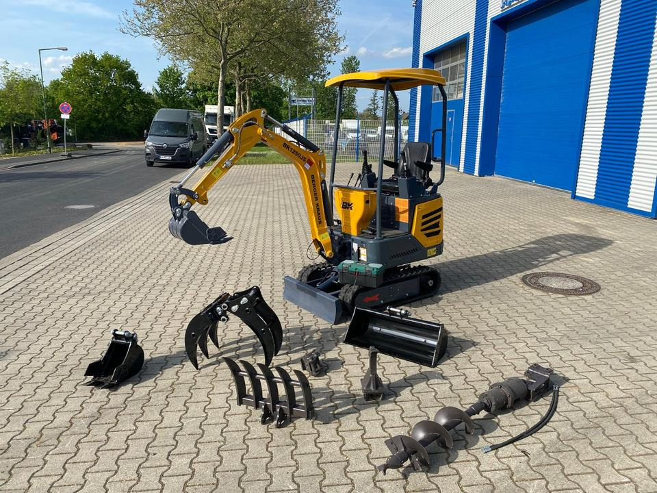 Minibagger BK1250JS + Zubehör *INKL.19% MWST*KUBOTA*BERGER KRAUS*JOYSTICK*SOFORT!* - Ekskavator mini: gambar 2 Minibagger BK1250JS + Zubehör *INKL.19% MWST*KUBOTA*BERGER KRAUS*JOYSTICK*SOFORT!* - Ekskavator mini: gambar 2