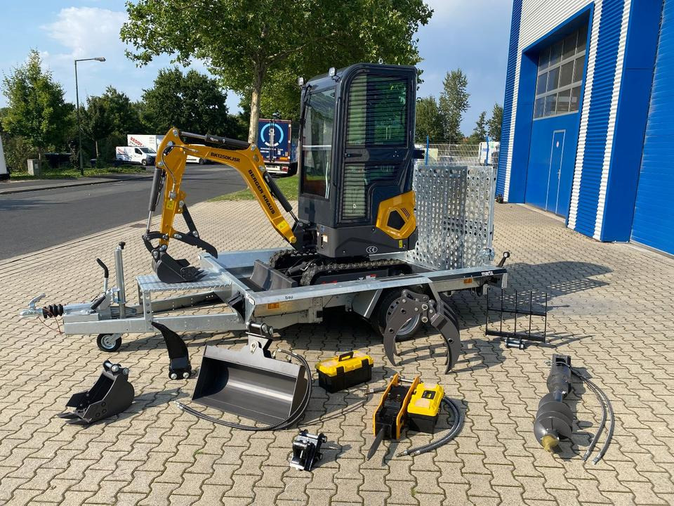 Minibagger BK1250KJSR + Tieflader + Zubehör *INKL.19% MWST*BERGER KRAUS*VERSTELLFAHRWERK* KUBOTA*SOFORT!* - Ekskavator mini: gambar 2 Minibagger BK1250KJSR + Tieflader + Zubehör *INKL.19% MWST*BERGER KRAUS*VERSTELLFAHRWERK* KUBOTA*SOFORT!* - Ekskavator mini: gambar 2