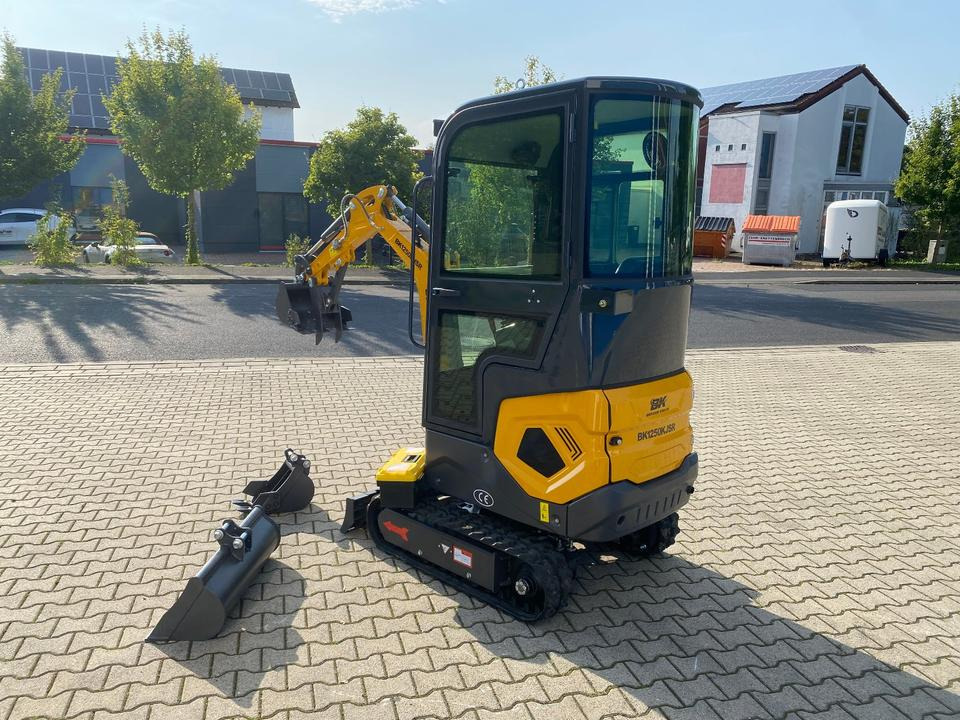 Minibagger BK1250KJSR inkl. Schaufelpaket *INKL.19% MWST*BERGER KRAUS*KUBOTA*VERSTELLFAHRWERK *SOFORT!* - Ekskavator mini: gambar 3 Minibagger BK1250KJSR inkl. Schaufelpaket *INKL.19% MWST*BERGER KRAUS*KUBOTA*VERSTELLFAHRWERK *SOFORT!* - Ekskavator mini: gambar 3