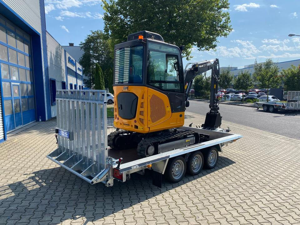 Minibagger BK2800ASR + Tieflader + Zubehör *INKL.19% MWST*BERGER KRAUS*KUBOTA*SCHWENKARM* VERSTELLFAHRWERK*KLIMA* - Ekskavator mini, Trailer: gambar 5 Minibagger BK2800ASR + Tieflader + Zubehör *INKL.19% MWST*BERGER KRAUS*KUBOTA*SCHWENKARM* VERSTELLFAHRWERK*KLIMA* - Ekskavator mini, Trailer: gambar 5