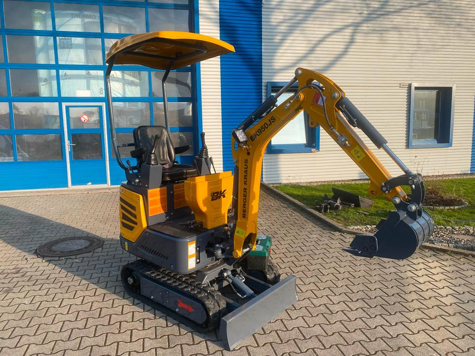 Minibagger BK950JS *INKL.19% MWST*BERGER KRAUS*JOYSTICK*SOFORT!* - Ekskavator mini: gambar 3 Minibagger BK950JS *INKL.19% MWST*BERGER KRAUS*JOYSTICK*SOFORT!* - Ekskavator mini: gambar 3