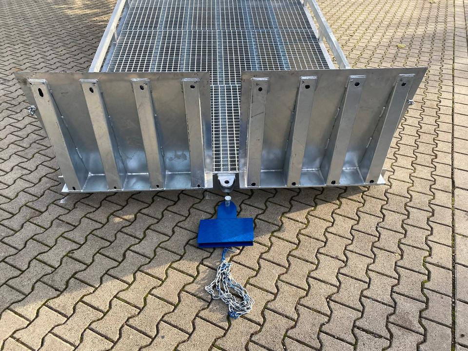 Memuat ramp Verladerampe 8t Verzinkt Containerrampe LKW Rampe NEU *INKL.19% MWST*SOFORT VERFÜGBAR!*: gambar 9