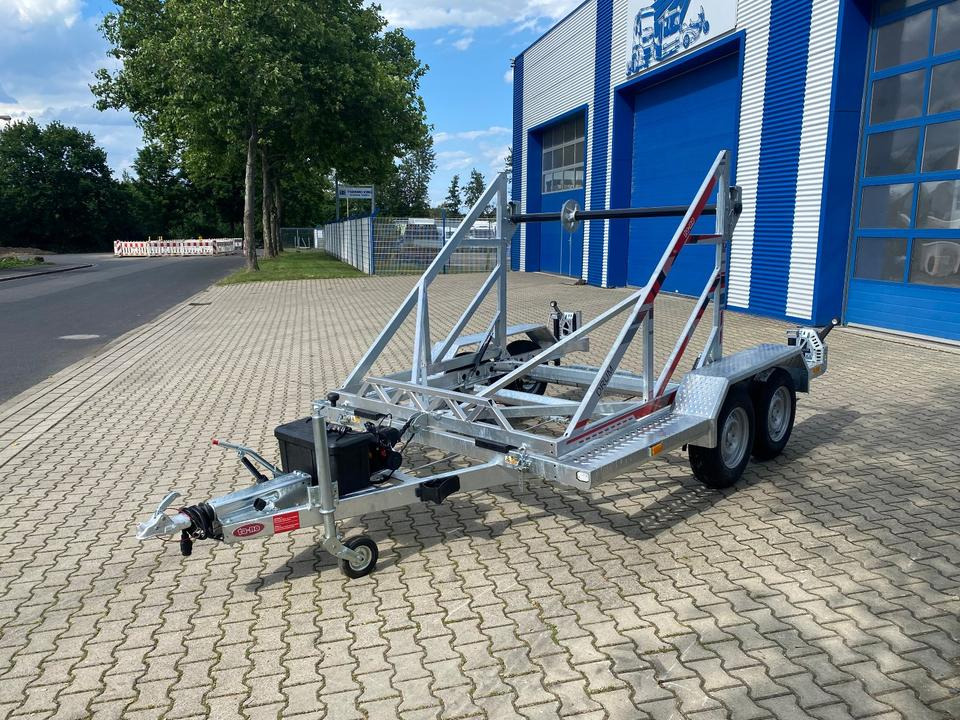 Vermietung / Kabelanhänger 3500KG E-Winde / Nutzlast 2749KG / Kabeltrommel-Anhänger / Glasfaser/ 3 Tage - Trailer kabel: gambar 3 Vermietung / Kabelanhänger 3500KG E-Winde / Nutzlast 2749KG / Kabeltrommel-Anhänger / Glasfaser/ 3 Tage - Trailer kabel: gambar 3