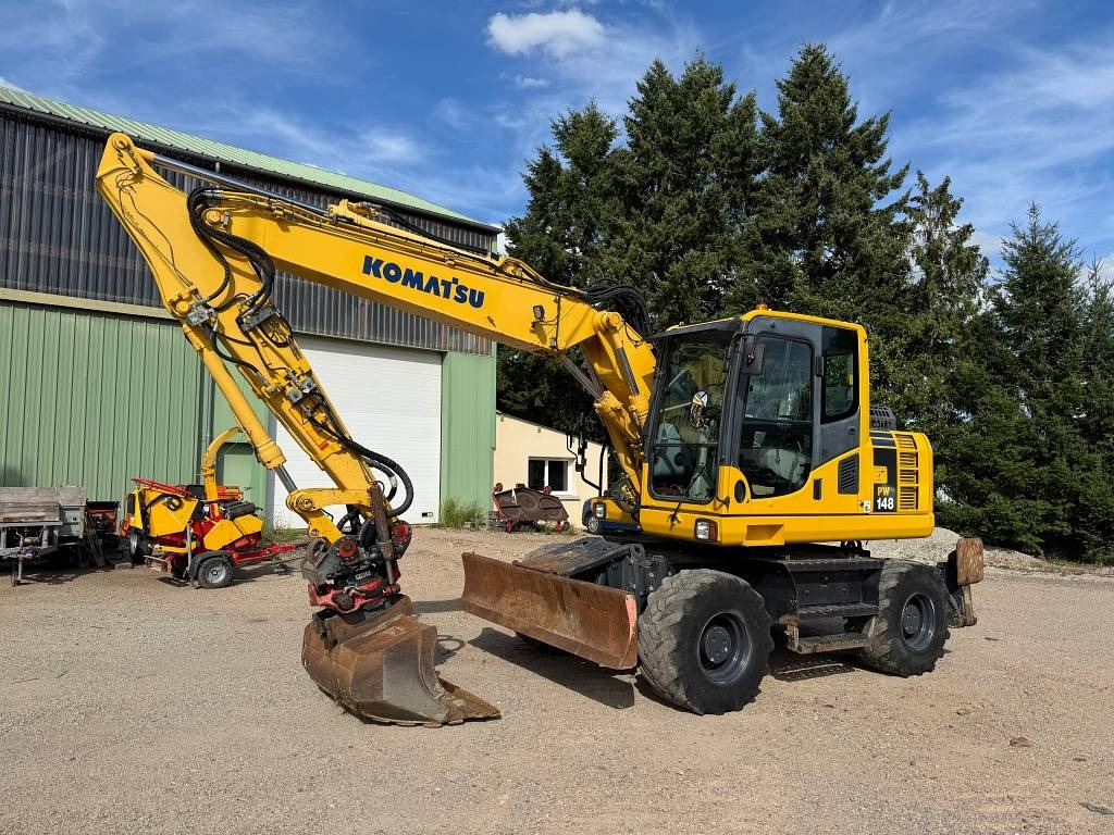 Komatsu PW 148-8 - Ekskavator roda: gambar 1 Komatsu PW 148-8 - Ekskavator roda: gambar 1