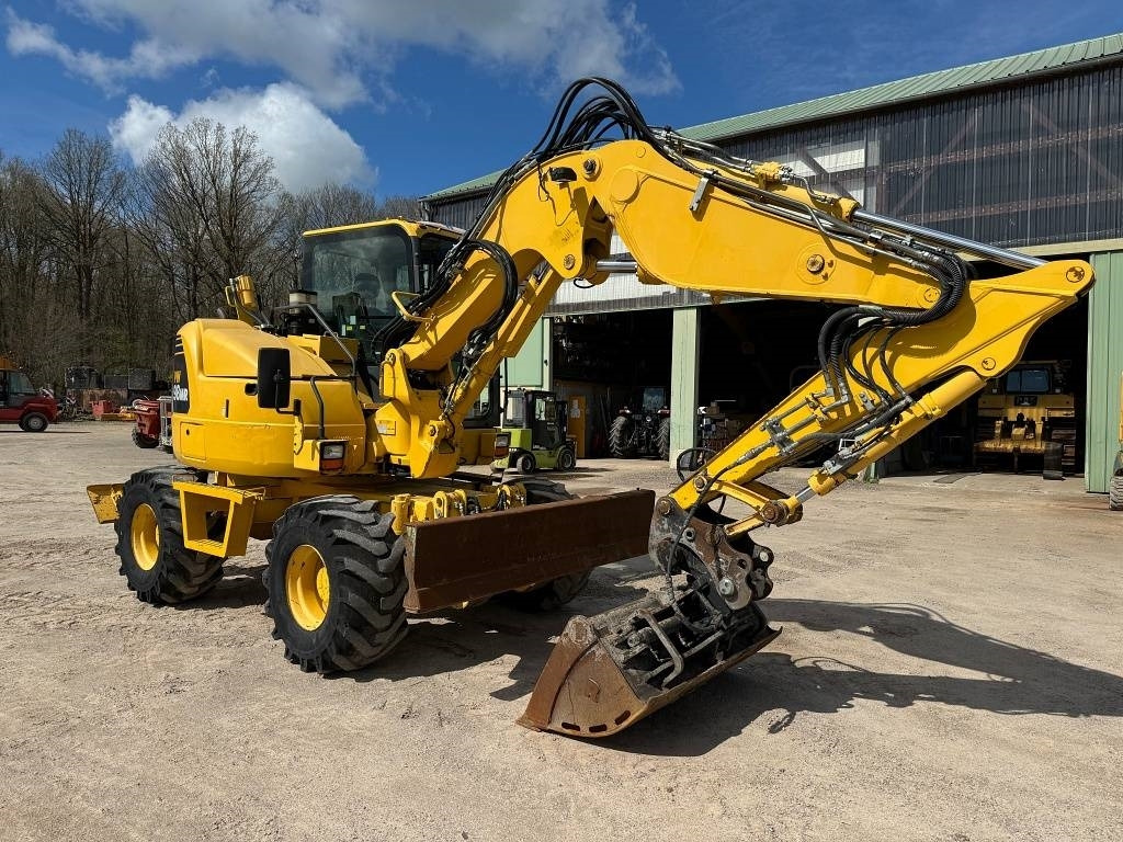 Komatsu PW 98 MR-8 - Ekskavator roda: gambar 2 Komatsu PW 98 MR-8 - Ekskavator roda: gambar 2
