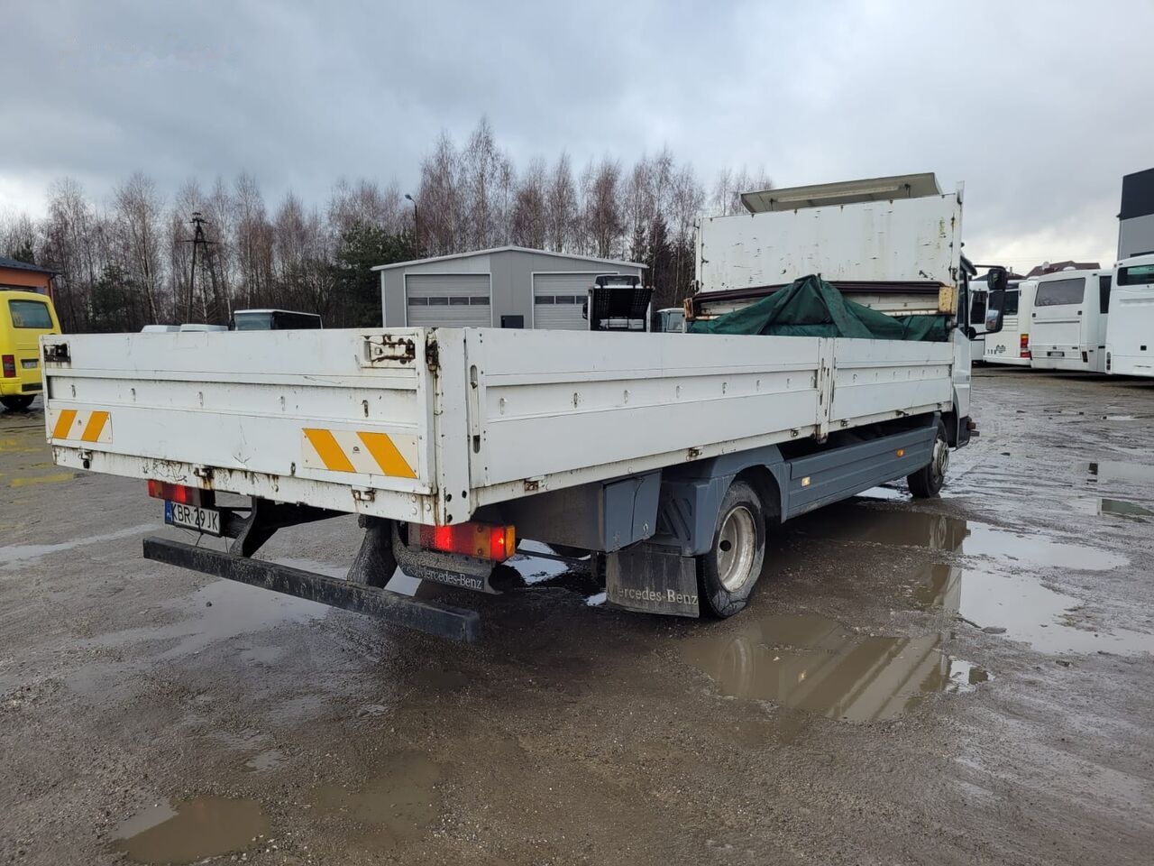 Mercedes-Benz Atego 815 - Truk flatbed: gambar 5 Mercedes-Benz Atego 815 - Truk flatbed: gambar 5