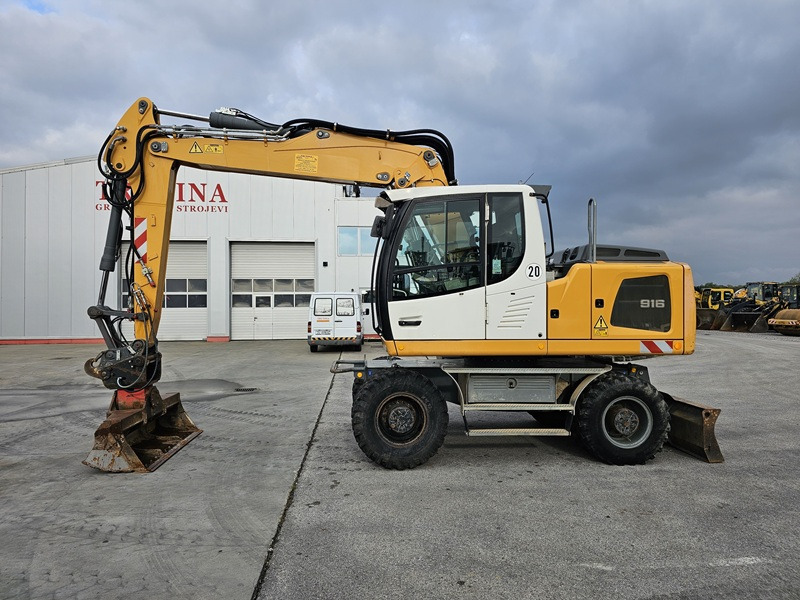 LIEBHERR A916 - Ekskavator roda: gambar 1 LIEBHERR A916 - Ekskavator roda: gambar 1
