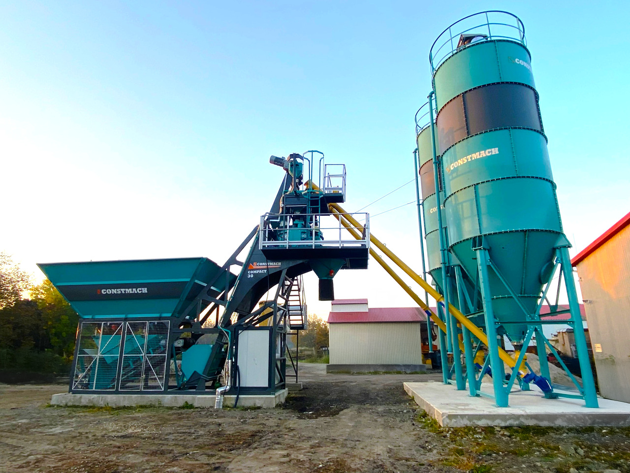 Constmach 30 m³/h Compact Concrete Batching Plant - Pabrik beton: gambar 2 Constmach 30 m³/h Compact Concrete Batching Plant - Pabrik beton: gambar 2