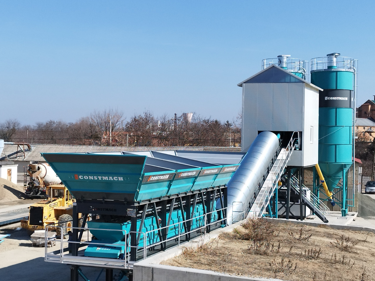 Constmach Centrale à Béton Compacte de 60 m³/h Avec Tapis Roulant - Pabrik beton: gambar 2 Constmach Centrale à Béton Compacte de 60 m³/h Avec Tapis Roulant - Pabrik beton: gambar 2