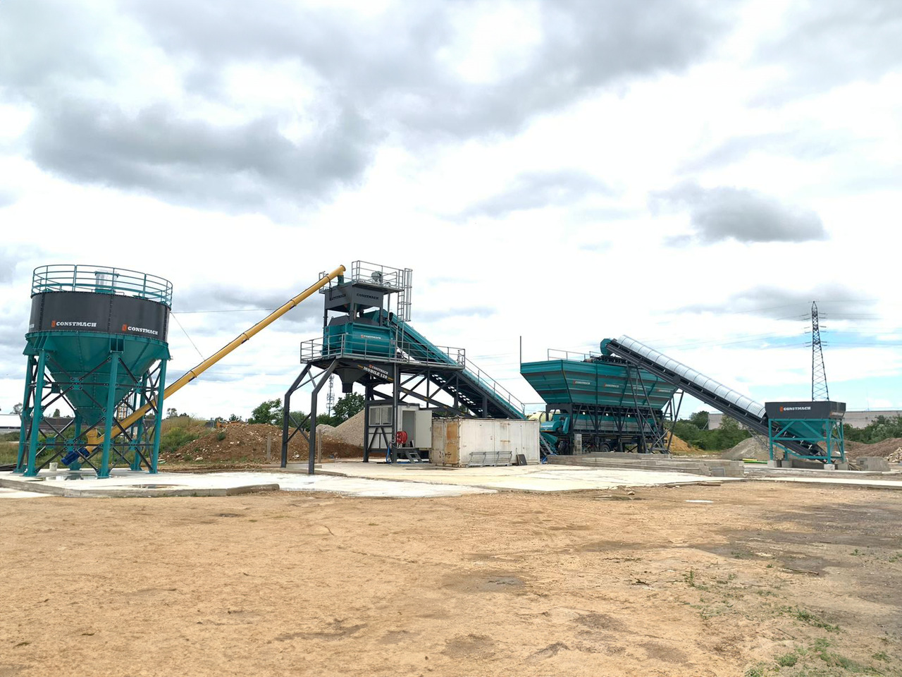 Constmach Centrale à Béton Mobile d'une Capacité de 120 m³/h - Pabrik beton: gambar 2 Constmach Centrale à Béton Mobile d'une Capacité de 120 m³/h - Pabrik beton: gambar 2
