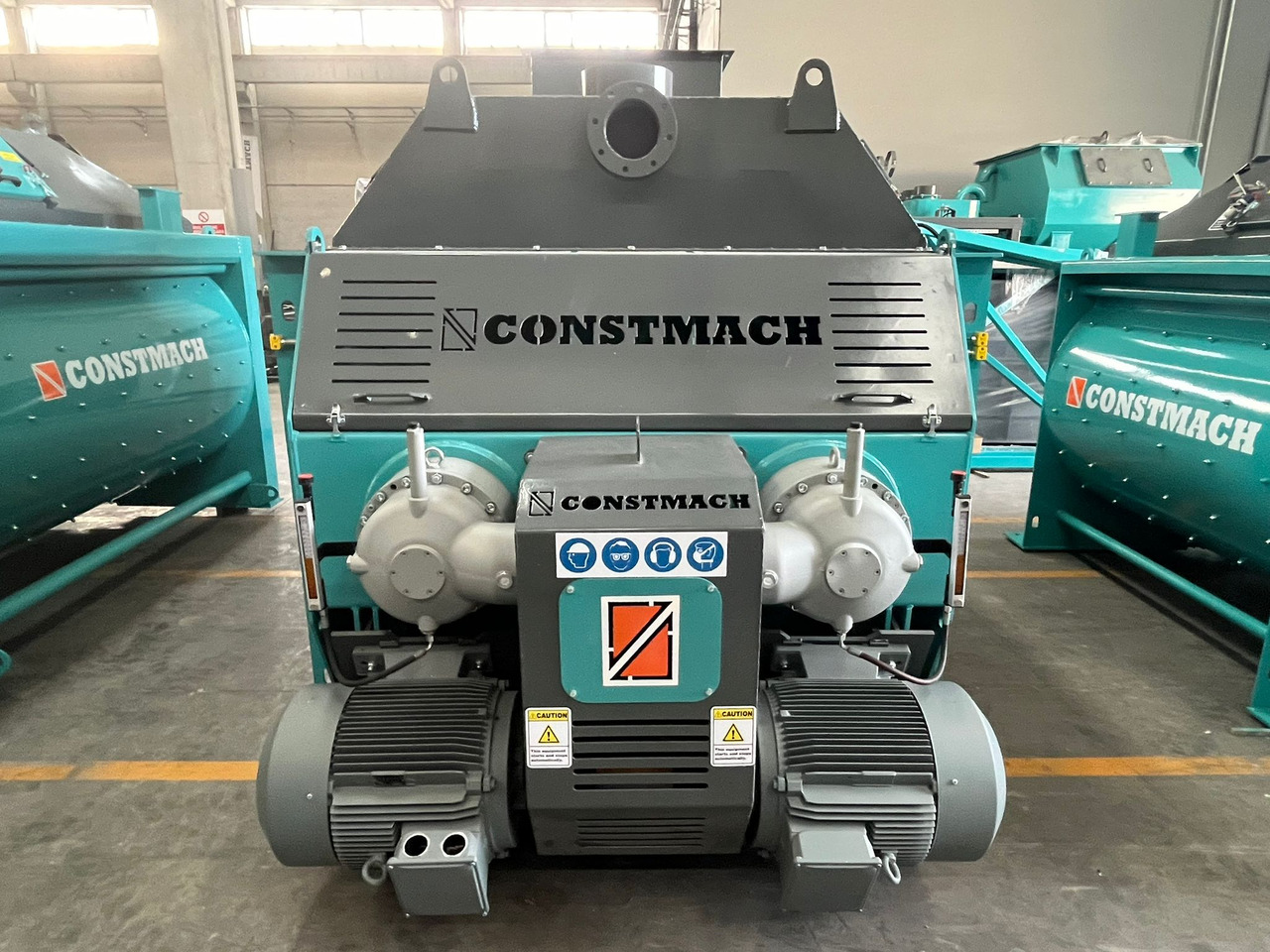 Constmach Double Shaft Concrete Mixer (Paddle Mixer) - Pengaduk semen: gambar 3 Constmach Double Shaft Concrete Mixer (Paddle Mixer) - Pengaduk semen: gambar 3