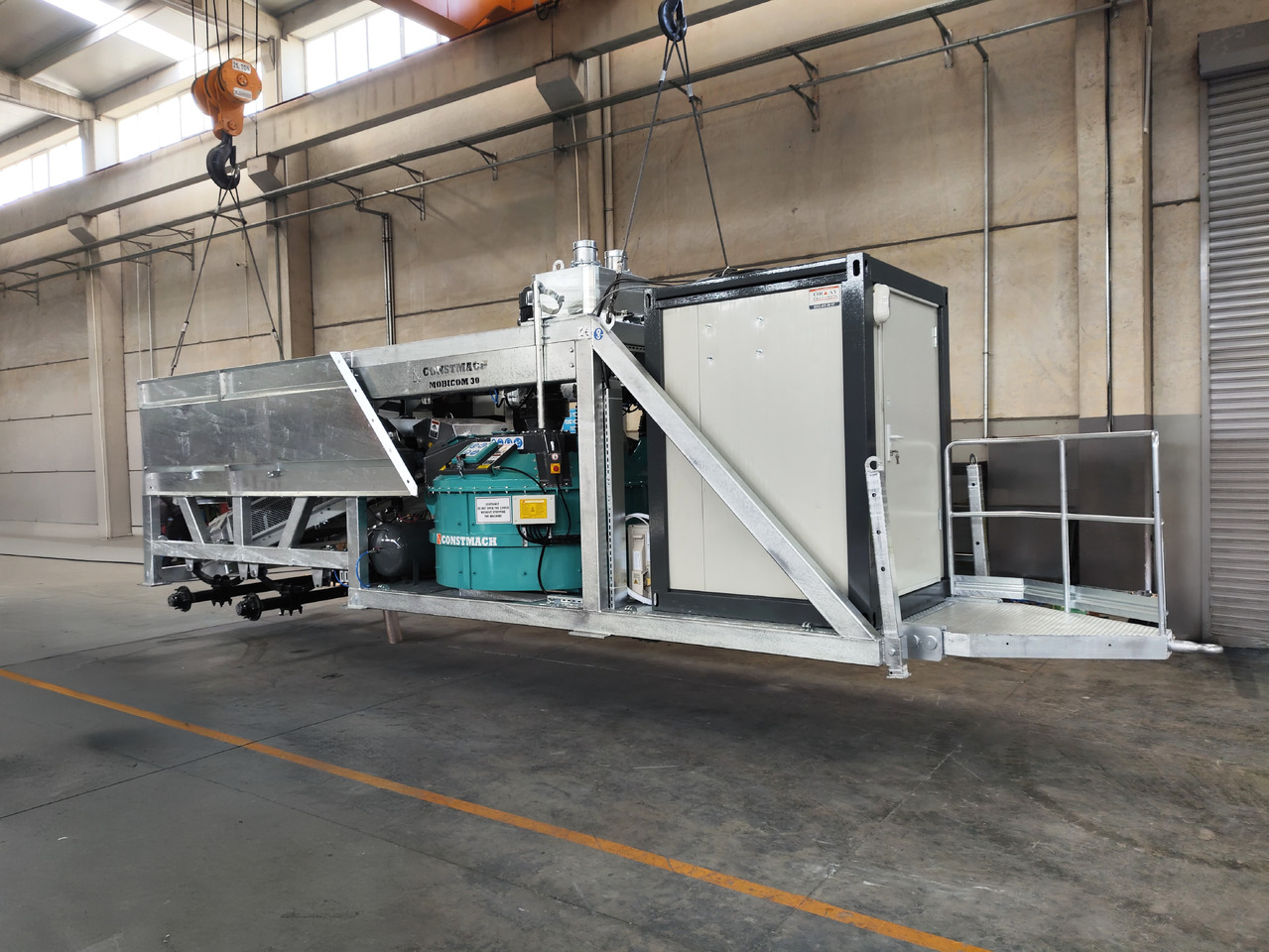 Constmach Mini-Centrale à Béton Mobile 30 m³/h - Pabrik beton: gambar 2 Constmach Mini-Centrale à Béton Mobile 30 m³/h - Pabrik beton: gambar 2