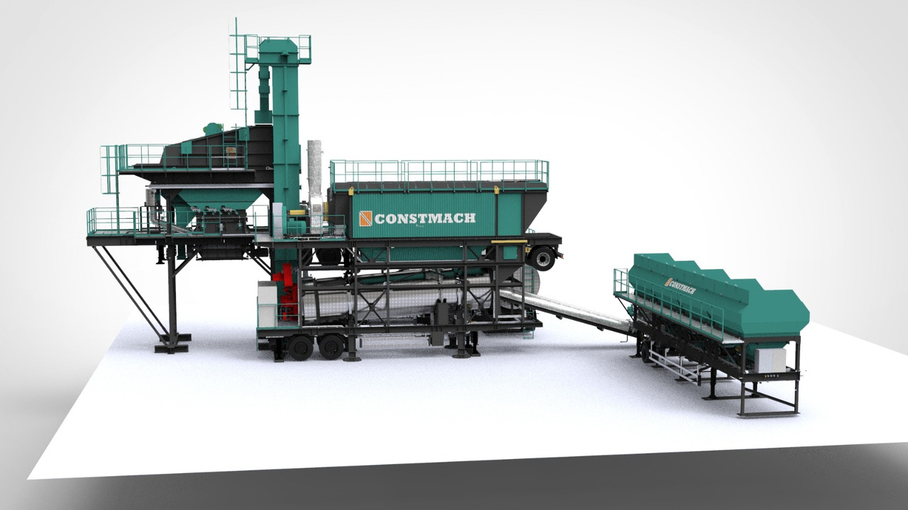 Constmach Mobile Batch Type Asphalt Plants - Fasilitas pembuatan aspal: gambar 1 Constmach Mobile Batch Type Asphalt Plants - Fasilitas pembuatan aspal: gambar 1