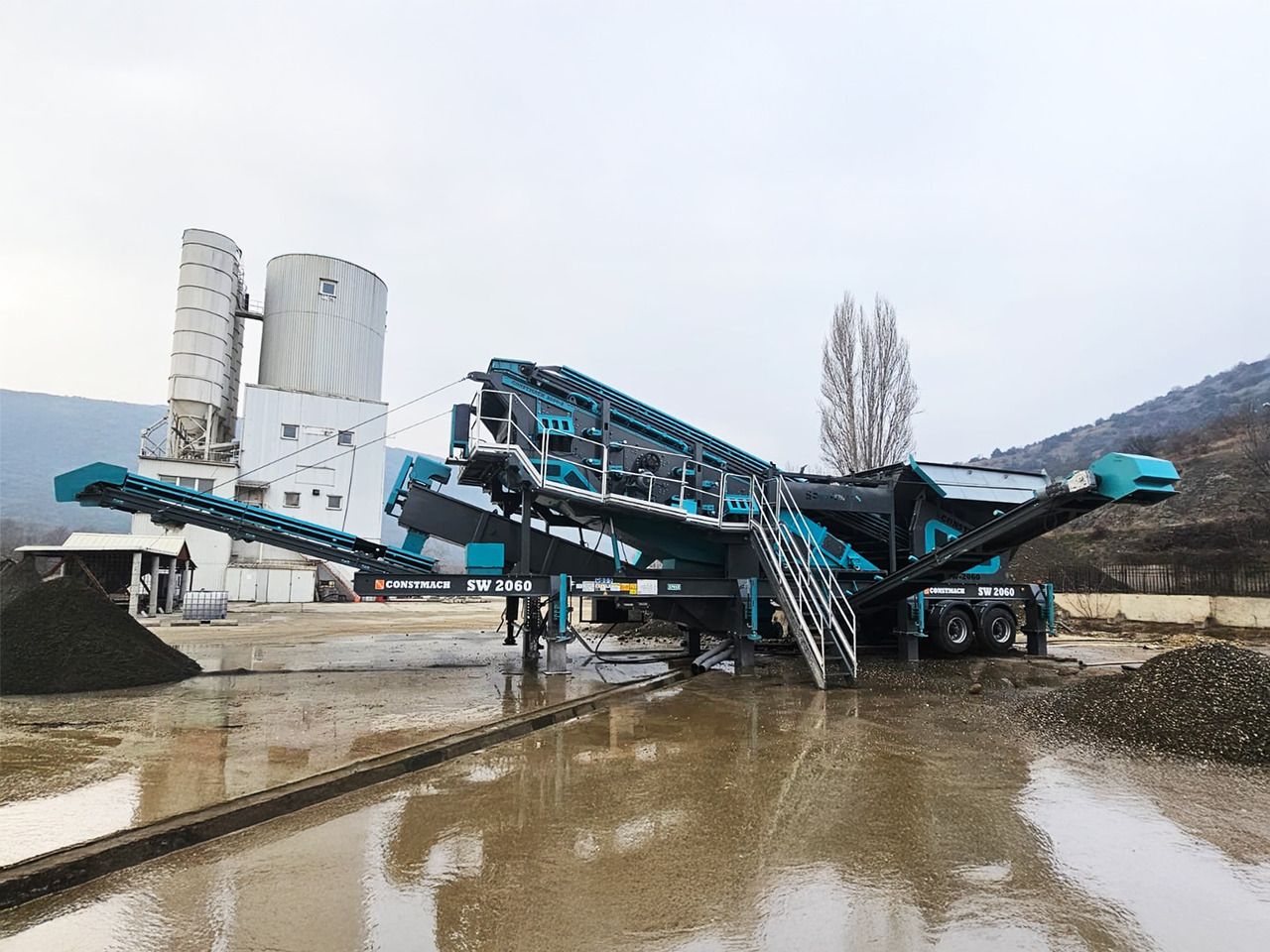 Constmach Mobile Sand And Gravel Washing And Screening Plant - Screener: gambar 5 Constmach Mobile Sand And Gravel Washing And Screening Plant - Screener: gambar 5